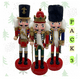 thumbnail image 1 of Pack 3 Muñecos Cascanueces 26cm Decoración Surtido Navidad 2025, 1 of 3