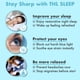 thumbnail image 4 of Gafas bloqueadoras de luz azul THL SLEEP con lentes ámbar unisex, 4 of 9