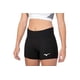 thumbnail image 3 of Pantalones cortos de voleibol Mizuno Elevated con 4 entrepierna para mujer, color negro, 3 of 7
