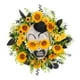 thumbnail image 3 of Cara De Corona De Girasol Con Sombrero, Ventana, Casa Embrujada, Decoración De Halloween, 3 of 3