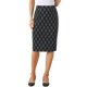 thumbnail image 1 of INSPIRE CHIC Faldas Midi a Cuadros para Mujeres de Cintura Alta hasta la Rodilla 2025 Faldas Lápiz Casual Ajustadas XL Negro, 1 of 6
