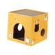 thumbnail image 1 of Caja Para Gatos Cama Para Gatos Caja De Cartón Corrugado Para Gatos Para Interiores Animales Pequeños Conejo Amarillo S, 1 of 5