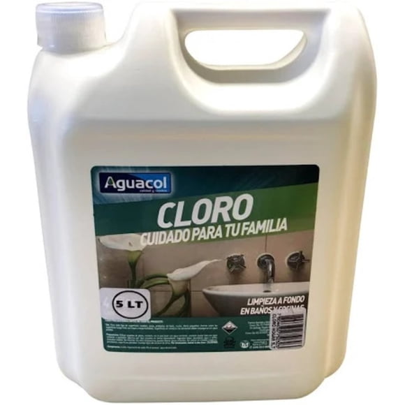 Cloro Aguacol Bidon 5 Litros