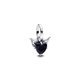 thumbnail image 1 of Dangle Charm Pandora Winged Heart Sterling Silver, 1 of 2