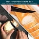 thumbnail image 5 of Cuchillos para carne Home Hero de acero inoxidable con alto contenido de carbono (6 unidades), 5 of 7