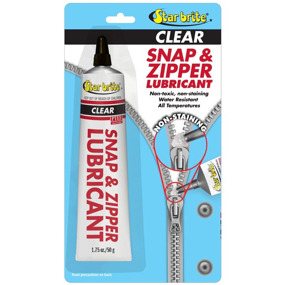 Lubricante STAR BRITE Snap & Zipper, 50 ml, transparente, no mancha