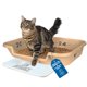 thumbnail image 1 of Caja de arena para gatos KittyGoHere para personas mayores, playa, arena, entrada baja, 1 of 8