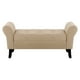 thumbnail image 1 of Banqueta Baul Lua 2c Felpa 20 Beige, 1 of 6
