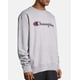 thumbnail image 4 of Sudadera Champion Powerblend Fleece Crew con estampado de cuello redondo para hombre, 4 of 4