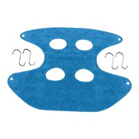 Magideal - Hamaca Para Aseo De Mascotas Y Gatos, Bolsa De Toalla De Sujeción Para Perros Con , Soporte Para Cachorros, Arnés De Hamaca Multifuncional , Azul 77Cmx55Cm M