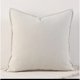 thumbnail image 1 of Funda de Cojín Chenille 45 x 45 cm - Blanco, 1 of 2