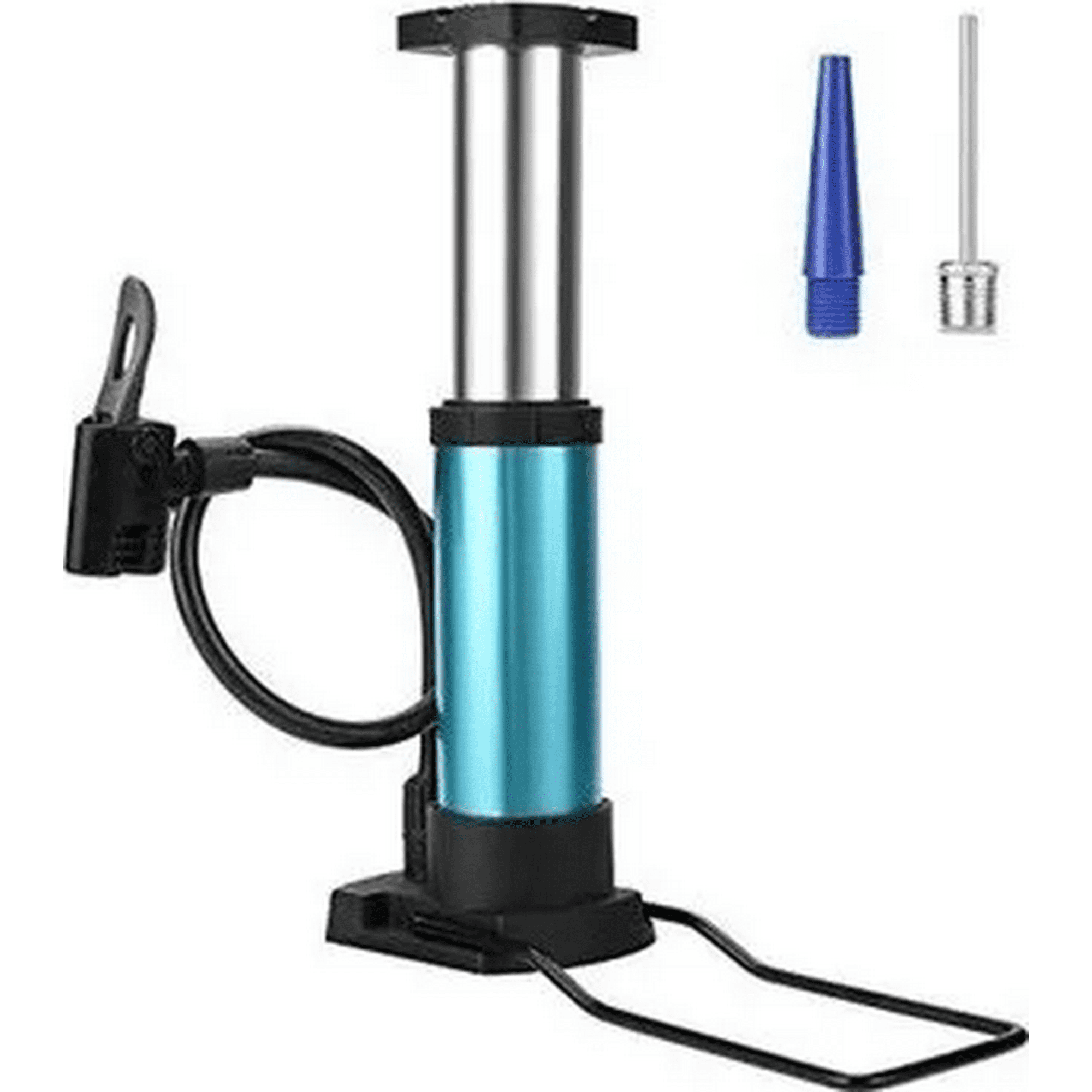 Genérico - Inflador, Bomba De Pie 6', Bombin + Aguja De Inflado