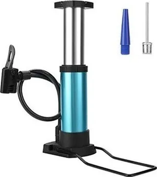 Genérico - Inflador, Bomba De Pie 6', Bombin + Aguja De Inflado