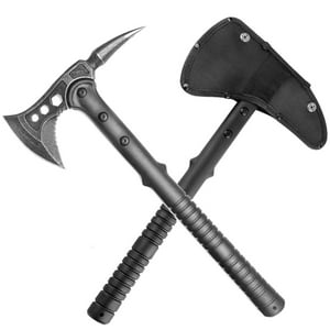 Genérico - Hacha Tomahawk Con Punta Hielo Tienna Leña Funda Ac57