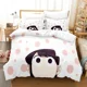 thumbnail image 1 of Komi Can't Communicate Bedding Set Boys Girls Size Duvet Cover Pillowcase Bed Kids Adult Home Textileextile Bed Sheets, 1 of 5