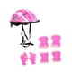 thumbnail image 3 of Set de casco para bicicleta infantil con protecciones, equipo de patinaje para monopatín y Longboard , Rosa, 3 of 5