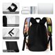 thumbnail image 5 of El Show de Magilla Gorilla-theme Backpack, Campus style schoolbag Bookbag with Adjustable Shoulder Straps And Large Zip Compartment, Unisex Travel Bags.42x30x15cm, 5 of 6