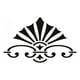 thumbnail image 1 of Decomural Fan Swirl Decorative Headboard WS-16062, 1 of 2
