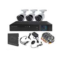 Vipa - Kit 3 Cámaras Seguridad Exterior Con Disco Duro E32Ldd