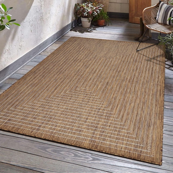 Alfombra Adiva Rugs 244x305 cm Resistente al Clima para Interior y Exterior