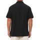 thumbnail image 3 of INSPIRE CHIC Camisas de Hombre para Regreso a Clases Manga Corta Abotonada Playa Verano Cuello de Punta Camisa L Negro, 3 of 6