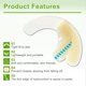 thumbnail image 4 of Barrera para ostomía CARBOU 10 piezas Hidrocoloide impermeable, 4 of 7