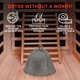 thumbnail image 2 of Sombrero para sauna LifePro de lana, estilo tradicional ruso banya, para hombre y mujer, 2 of 7