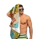 thumbnail image 5 of Sam Bigotes Toalla de playa de secado rápido con diseño temático, regalo para mujeres y niñas, ideal para cumpleaños, fans, amantes de la música, uso en la playa o al aire libre, 78 × 180 cm, 5 of 6