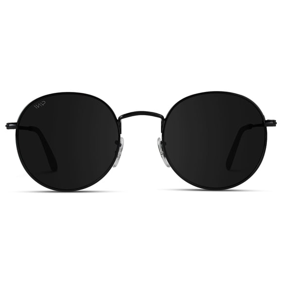 Gafas De Sol Con Lentes Reflectantes Redondas Y Modernas