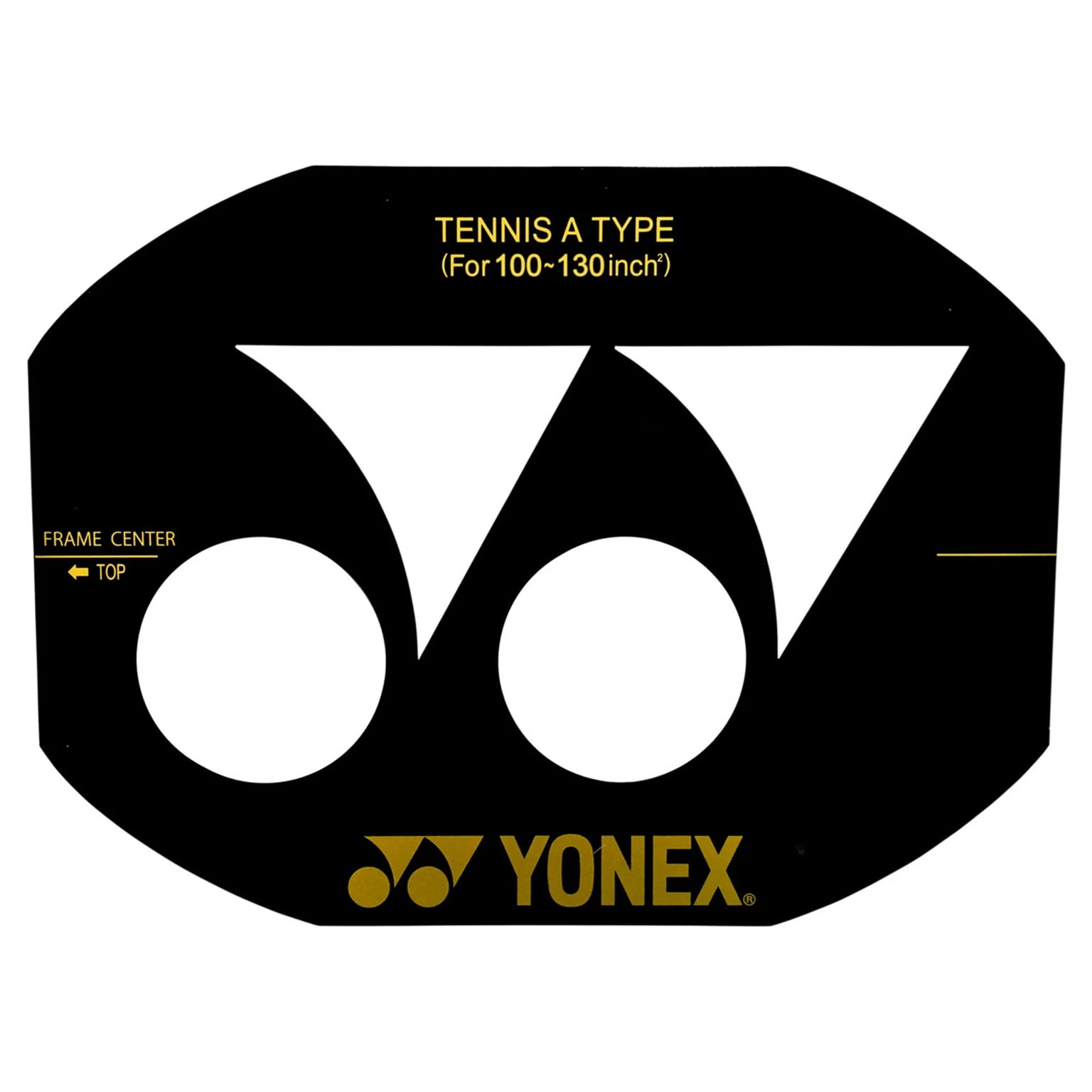Yonex - Plantilla Para Raquetas 100-130 Pulgadas