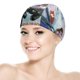 thumbnail image 5 of Dragones: Carrera al borde Gorro de Natación de Licra, Gorro de Baño de Tela Cómoda, Gorro Elástico Antideslizante para Hombres, Mujeres y Niños, 5 of 6