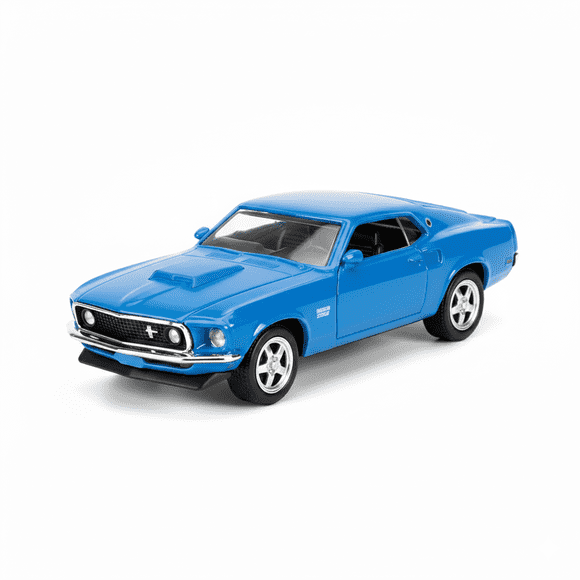 Auto Ford Mustang Boss 429 1969 Escala 1:60 - Welly