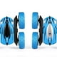 thumbnail image 2 of Auto control remoto Acrobatico con giro 360 grados Azul, 2 of 7