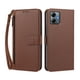 thumbnail image 1 of Funda Tipo Billetera para Motorola Moto G Play 2025 con Soporte y Bolsillo con Cierre Marrón, 1 of 1
