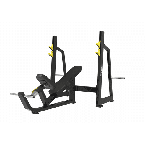Basko Fitness - Press Banco Olimpico Inclinado Forbats