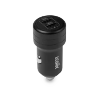Logiix Power Lite 65W Duo Car Charger Black