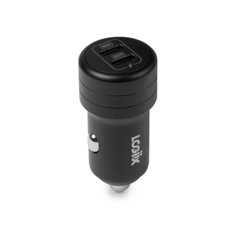 Logiix Power Lite 65W Duo Car Charger Black