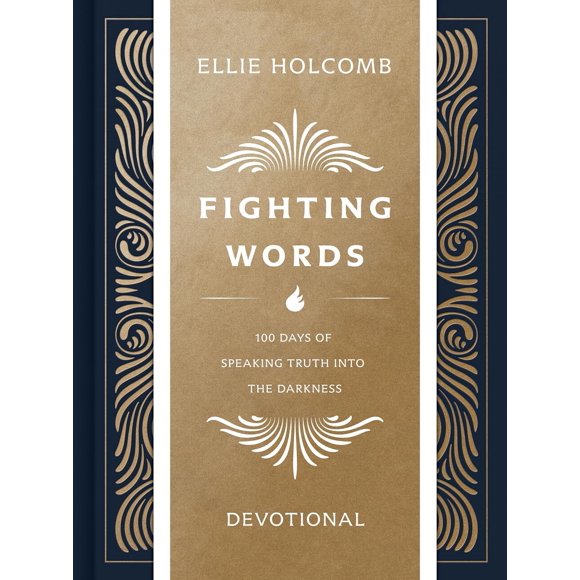 Libro devocional Fighting Words 100 días hablando la verdad