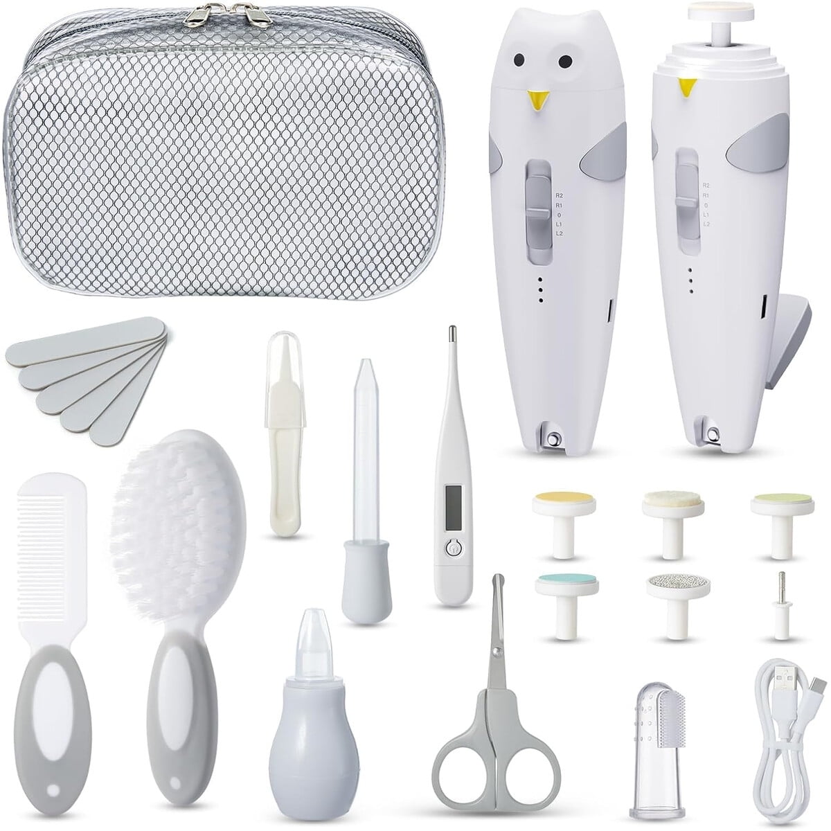 Set Cuidado Beba Lictin 26en1 Recargable Luz Led