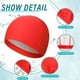 thumbnail image 3 of Pack 12 Gorro Natación Unisex Piscina Baño Impermeable, 3 of 7