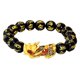 thumbnail image 5 of Chino Feng Shui Obsidian Bead Pixiu Charms Pulsera Joyería Negro, 5 of 5