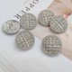 thumbnail image 3 of Xiao Hua Botones metálicos para chaqueta, 50 piezas de botones de aleación sólida dorada de 0,79 pulgadas, kit de bricolaje para reparar y mejorar prendas de vestir., 3 of 3