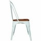 thumbnail image 4 of Set De 4 Sillas De Comedor Madera Metal Tolix Blanco, 4 of 8