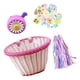 thumbnail image 5 of Cesta de decoración para niños, cesta de manillar frontal, bonitas decoraciones portátiles de repuesto, juego de accesorios para bicicletas para niños, 5 of 5