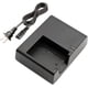 thumbnail image 1 of Cargador de batería de repuesto LP-E10, compatible con cámaras Canon EOS Rebel T7, T6, T5, T3, T100, 4000D, 3000D, 2000D, 1500D, 1300D, 1200D, 1100D y otras (no compatible con T3i, T5i, T6i, T6s y T7), 1 of 7