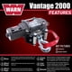 thumbnail image 4 of Cabrestante WARN Vantage 2000 12V 907 kg, tiro de 17 m de cable, 4 of 9