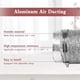 thumbnail image 4 of Gaine Ventilation en Aluminium, Tuyau d'evacuation en Aluminium pour Hotte Aspirante/Sécheuse, Tuyau d'evacuation Flexible avec 2 Colliers de Serrage en Acier et Tuyau d'evacuation d'air (⌀100mm x 3m), 4 of 5