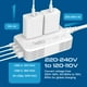 thumbnail image 2 of Convertidor de voltaje Ceptics 200W 220V a 110V con 3 puertos USB, 2 of 3
