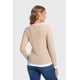 thumbnail image 3 of Polera Mujer Aplicación Doble Basta Beige, 3 of 4