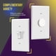 thumbnail image 5 of Placa protectora para interruptor de luz ENERLITES de 1 elemento, 11,43 x 7,01 cm, 5 of 7